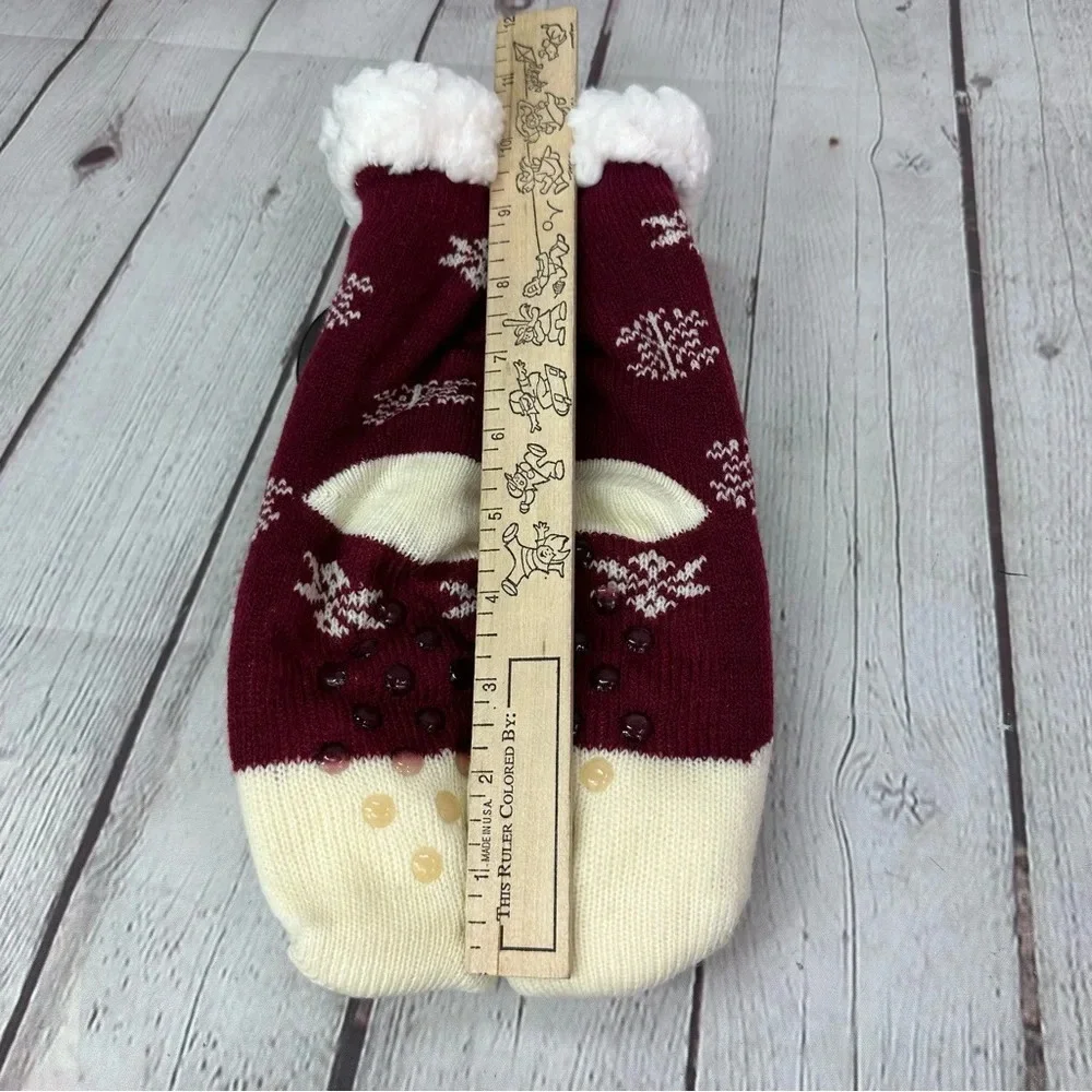 boutique YELETE NWT kids sherpa lined socks small/medium christmas holiday